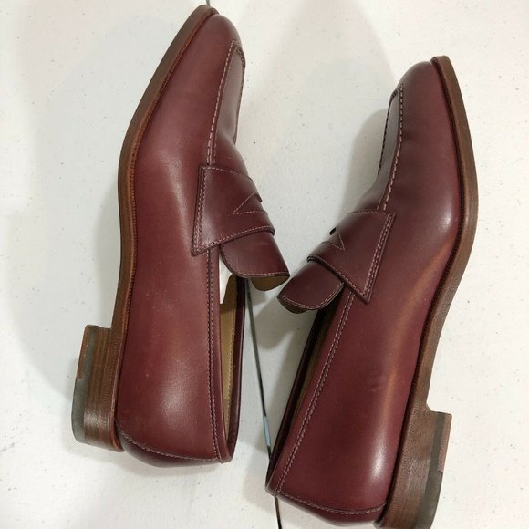 Rider Boot Co. Cortina Oxblood Loafer EU 39.5 US 9 - Picture 2 of 8